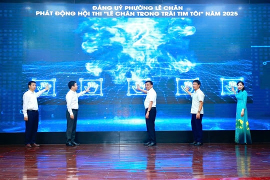 Phát động Hội thi 'Lê Chân trong trái tim tôi' năm 2025