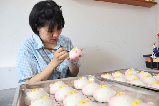 Độc đáo bánh bao tạo hình