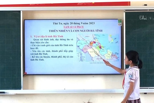 Thầy cô lo ngại sai lệch kiến thức do sách giáo khoa chưa cập nhật địa danh mới
