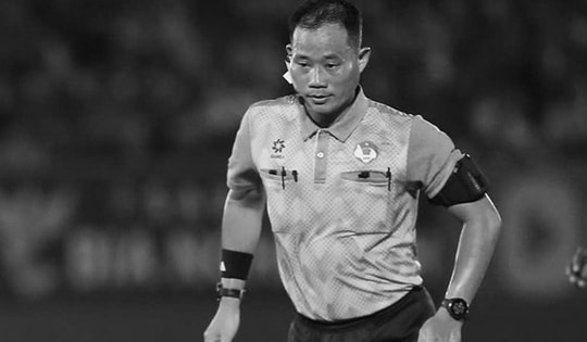 Trọng tài Trần Đình Thịnh đột ngột qua đời sau buổi kiểm tra thể lực