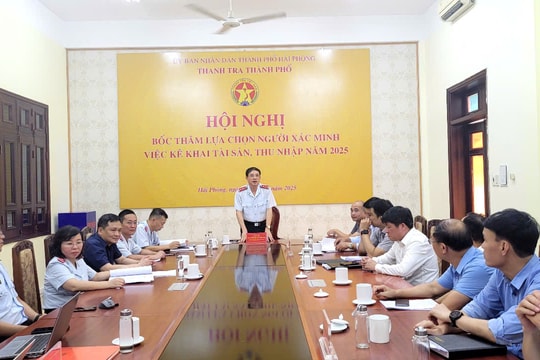 31 cán bộ được lựa chọn xác minh kê khai tài sản, thu nhập