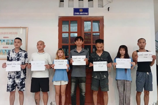 Khởi tố 3 đối tượng tổ chức sử dụng ma túy tại nhà nghỉ ở phường Hải Dương