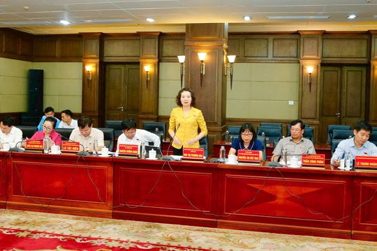 Uỷ ban Pháp luật và Tư pháp của Quốc hội khảo sát tại thành phố Hải Phòng