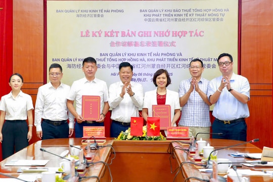 Hai Phong and Yunnan enhance cooperation between economic and bonded zones