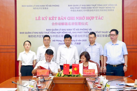 Khu kinh tế, bảo thuế tổng hợp của Hải Phòng và Vân Nam tăng cường hợp tác