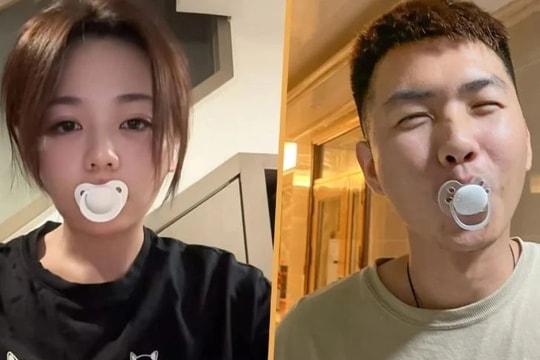 'Cơn sốt' người lớn ngậm ti giả ở Trung Quốc
