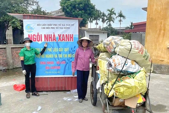 Hiệu quả kép từ mô hình 'Ngôi nhà xanh' ở xã Kim Thành