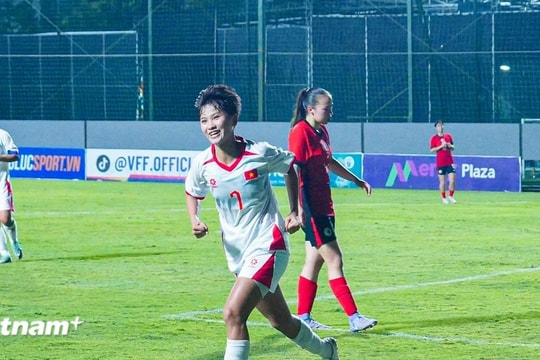 U20 nữ Việt Nam tiến sát tấm vé dự vòng chung kết U20 nữ châu Á 2026