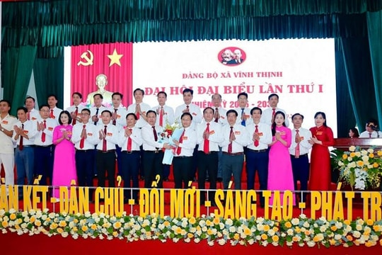 Đảng bộ xã Vĩnh Thịnh thực hiện 3 khâu đột phá