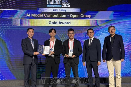3 kỹ sư Việt Nam đoạt giải cao nhất Global AI Challenge tại Hong Kong