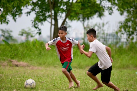 Sôi nổi phong trào bóng đá thiếu niên, nhi đồng