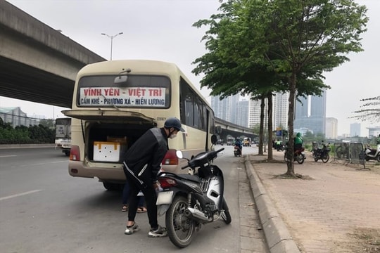 Xử phạt hành vi dừng, đỗ xe trả khách không đúng nơi quy định
