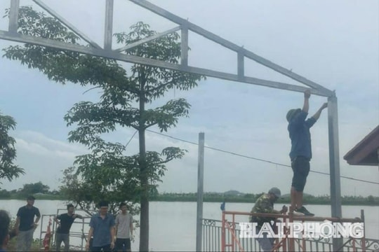 Kiên quyết xử lý vi phạm hành lang bảo vệ công trình thủy lợi