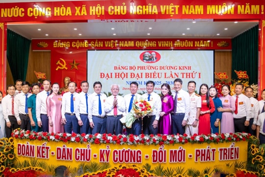 Quyết tâm xây dựng phường Dương Kinh phát triển nhanh, văn minh, hiện đại