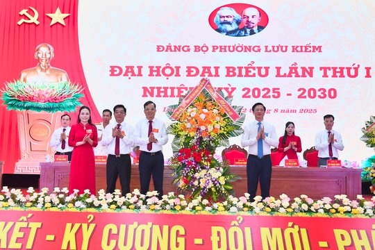 Xây dựng phường Lưu Kiếm thành đô thị văn minh, hiện đại
