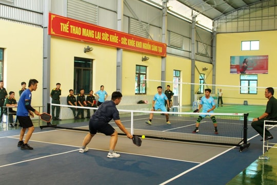 Nét đẹp thể thao trong lực lượng vũ trang