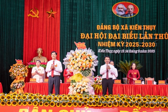 Kiến Thụy phát triển hạ tầng đô thị gắn với thương mại, dịch vụ, du lịch sinh thái
