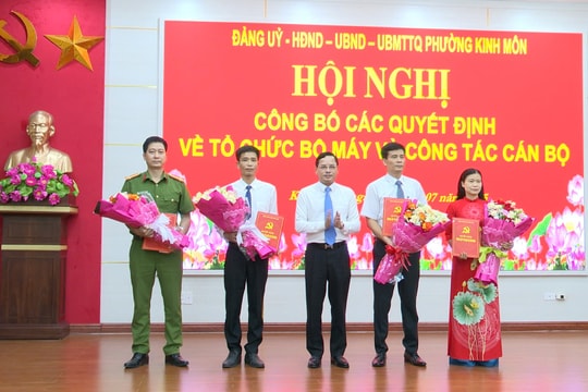 Đảng bộ phường Kinh Môn quyết tâm xây dựng đô thị văn minh, hiện đại