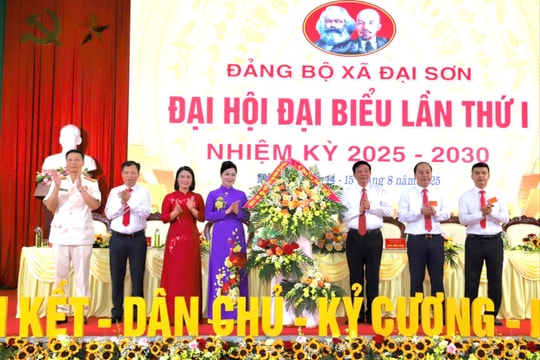 Xã Đại Sơn phấn đấu trở thành đô thị loại V vào năm 2030