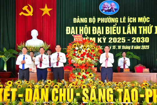 Phường Lê Ích Mộc phấn đấu có 1.100 doanh nghiệp vào năm 2030