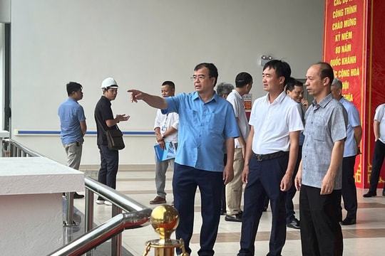 Chuẩn bị khánh thành Dự án Bệnh viện Phụ sản Hải Dương giai đoạn II