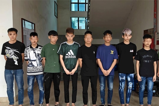 Khởi tố nhóm thanh niên gây rối trật tự công cộng ở khu vực xã Vĩnh Lại