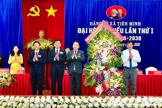 Xã Tiên Minh phát huy tiềm năng, lợi thế phấn đấu phát triển nhanh, bền vững