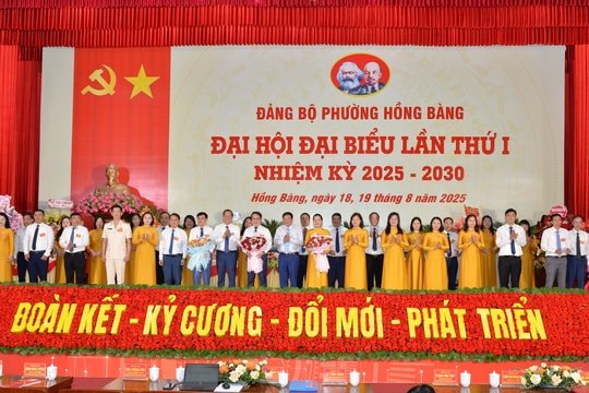 Phát triển bứt phá toàn diện, xây dựng phường Hồng Bàng văn minh, hiện đại, đáng sống