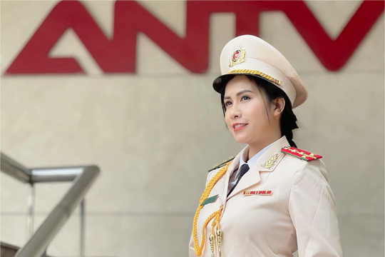 Trúc Mai - Thiếu tá công an xinh đẹp người Hải Phòng