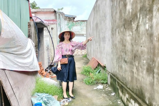 Sớm giải quyết dứt điểm việc tranh chấp lối đi chung ở ngõ 46 đường hồ Tiên Nga