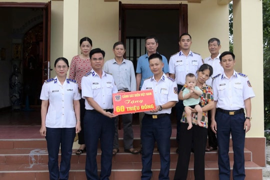 Khánh thành 'Nhà đồng đội' tặng gia đình quân nhân cảnh sát biển ở xã Vĩnh Bảo