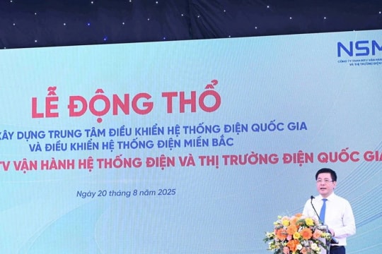 Động thổ dự án Trung tâm Điều khiển hệ thống điện quốc gia