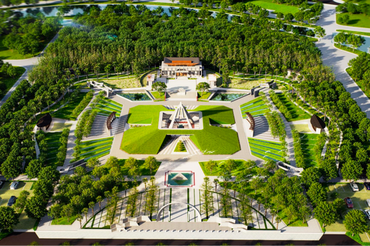 Đền thờ liệt sĩ và công viên văn hóa Hải Dương sẽ là điểm đến linh thiêng, hùng tráng