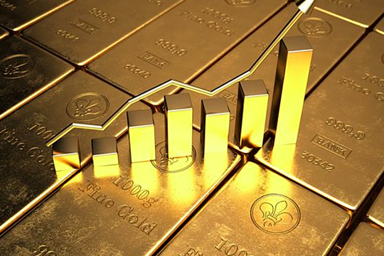 Giá vàng thế giới tăng mạnh