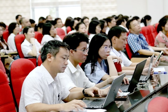 Nâng cao năng lực số cho đội ngũ giáo viên các cơ sở giáo dục nghề nghiệp