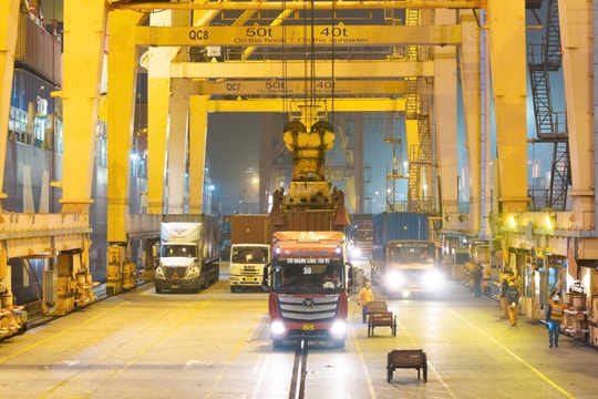 Cảng Hải Phòng miễn thu phí lưu container dịp Quốc khánh