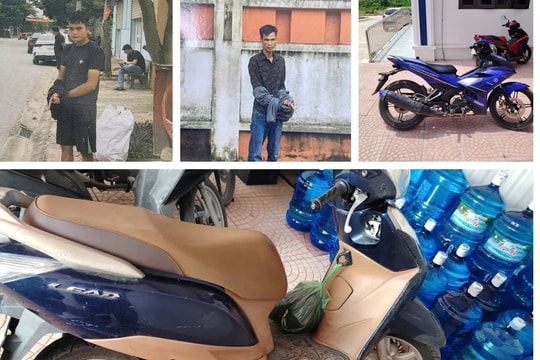 Bắt giữ 2 đối tượng trộm cắp xe máy trên địa bàn phường Chí Linh