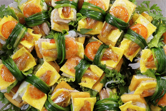 Cuốn hành Thủy Nguyên - món ngon đậm vị quê