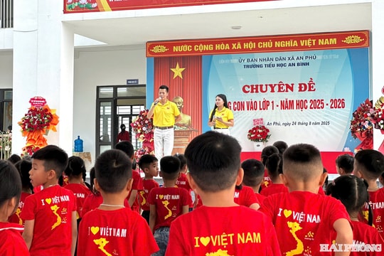 Sẵn sàng 'cùng con vào lớp 1'