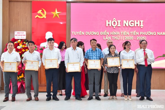 Các phường Ngô Quyền, Lê Chân, Nam Triệu biểu dương điển hình tiên tiến
