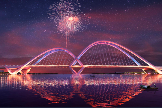 Two major transport projects launched - new boost for western Hai Phong