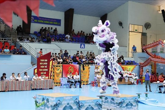 Khai mạc Giải Vô địch các câu lạc bộ Lân Sư Rồng toàn quốc