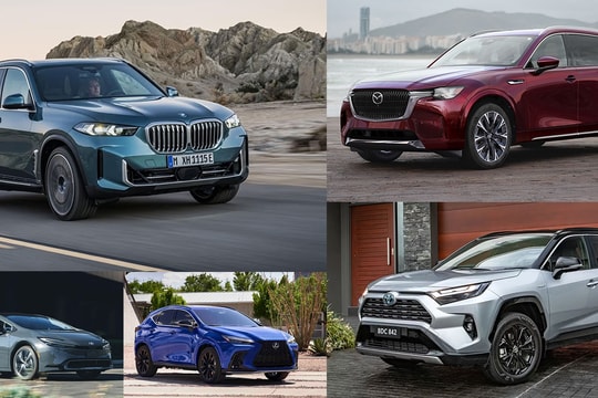 5 mẫu xe hybrid sạc điện PHEV đáng tin cậy, người dùng có thể mua trong năm 2025