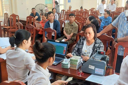 Khẩn trương giải phóng mặt bằng khu công nghiệp Vinh Quang
