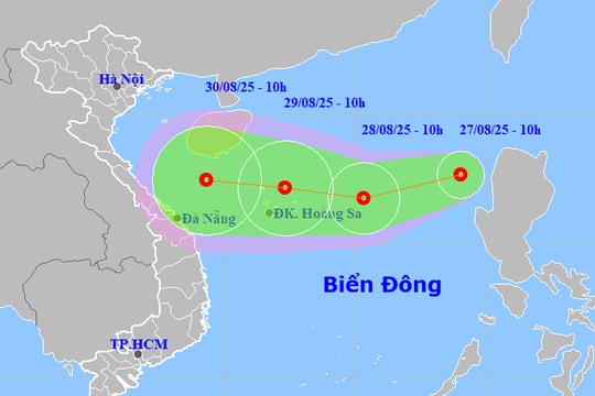 Hải Phòng ra công điện về ứng phó với áp thấp nhiệt đới trên Biển Đông