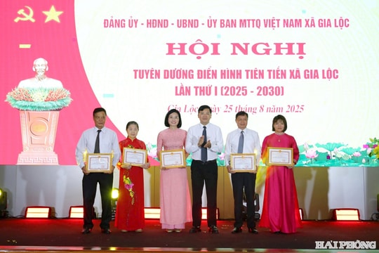 Phường Hải Dương, xã Gia Lộc biểu dương điển hình tiên tiến