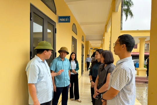 Giám sát về xây dựng nông thôn mới tại các xã Thượng Hồng và Vĩnh Thịnh