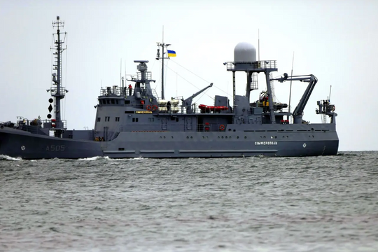 Nga đánh chìm tàu trinh sát Simferopol của Ukraine