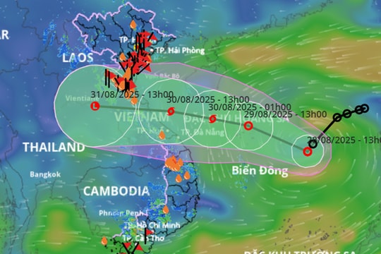 Bão số 6 sắp hình thành, đổ bộ miền Trung