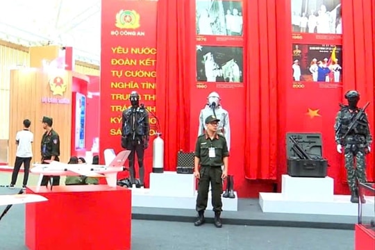 Bảo đảm an ninh, an toàn Triển lãm 80 năm thành tựu đất nước